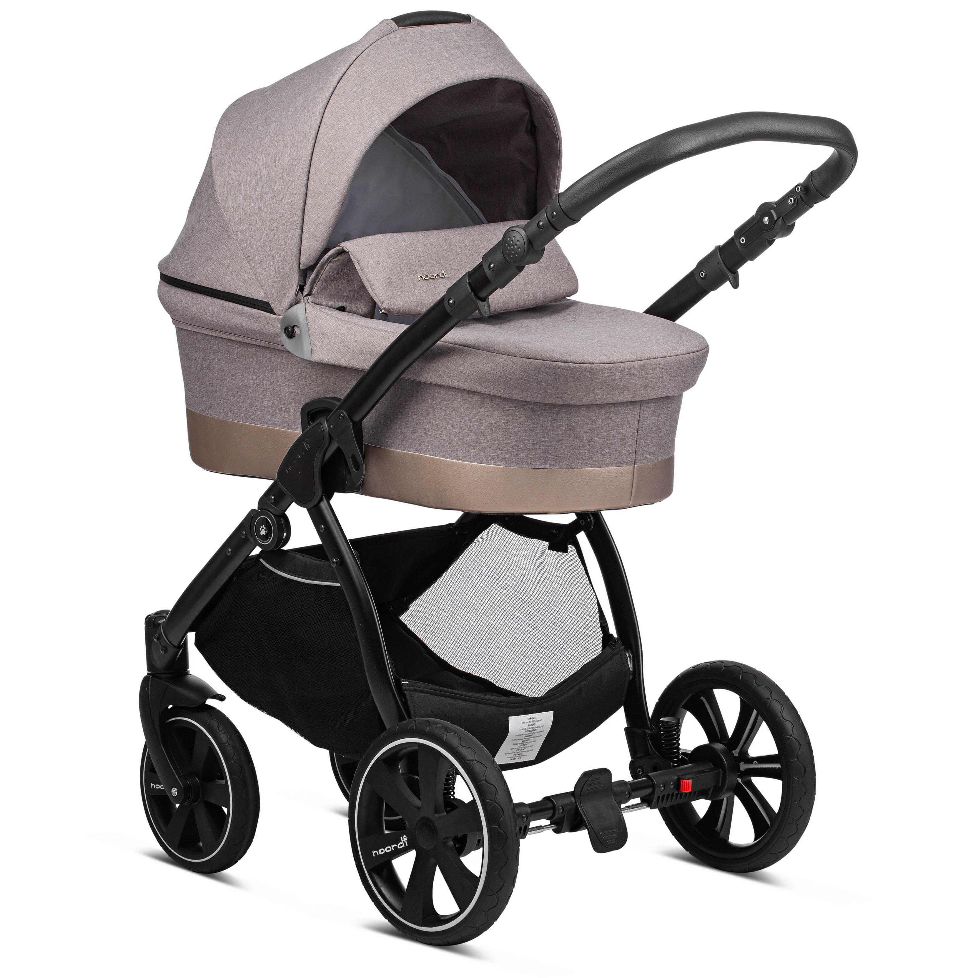 Noordi Sole Go 3in1 + Travel Carrier Car Seat, Beige - Image 6