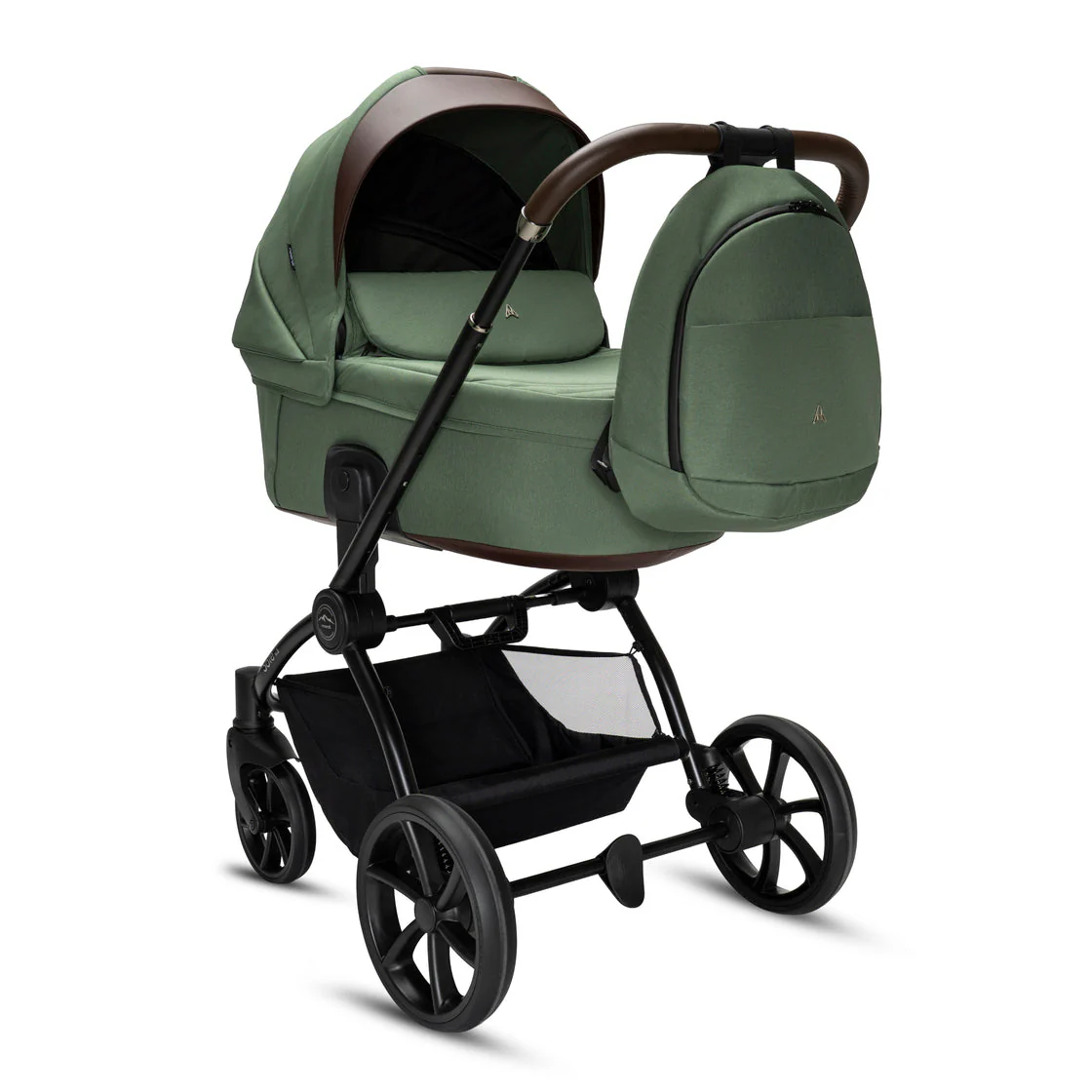 Noordi Sole V3 - 2in1 Pushchair with ThermoCot™ Carrycot, Woodland Green - Image 8