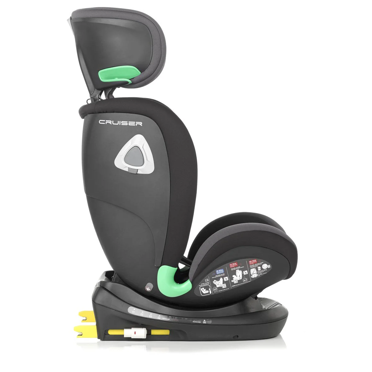Nurse Cruiser 360 Swivel i-Size Car Seat 40-150cm, 0-12 Years - Image 6