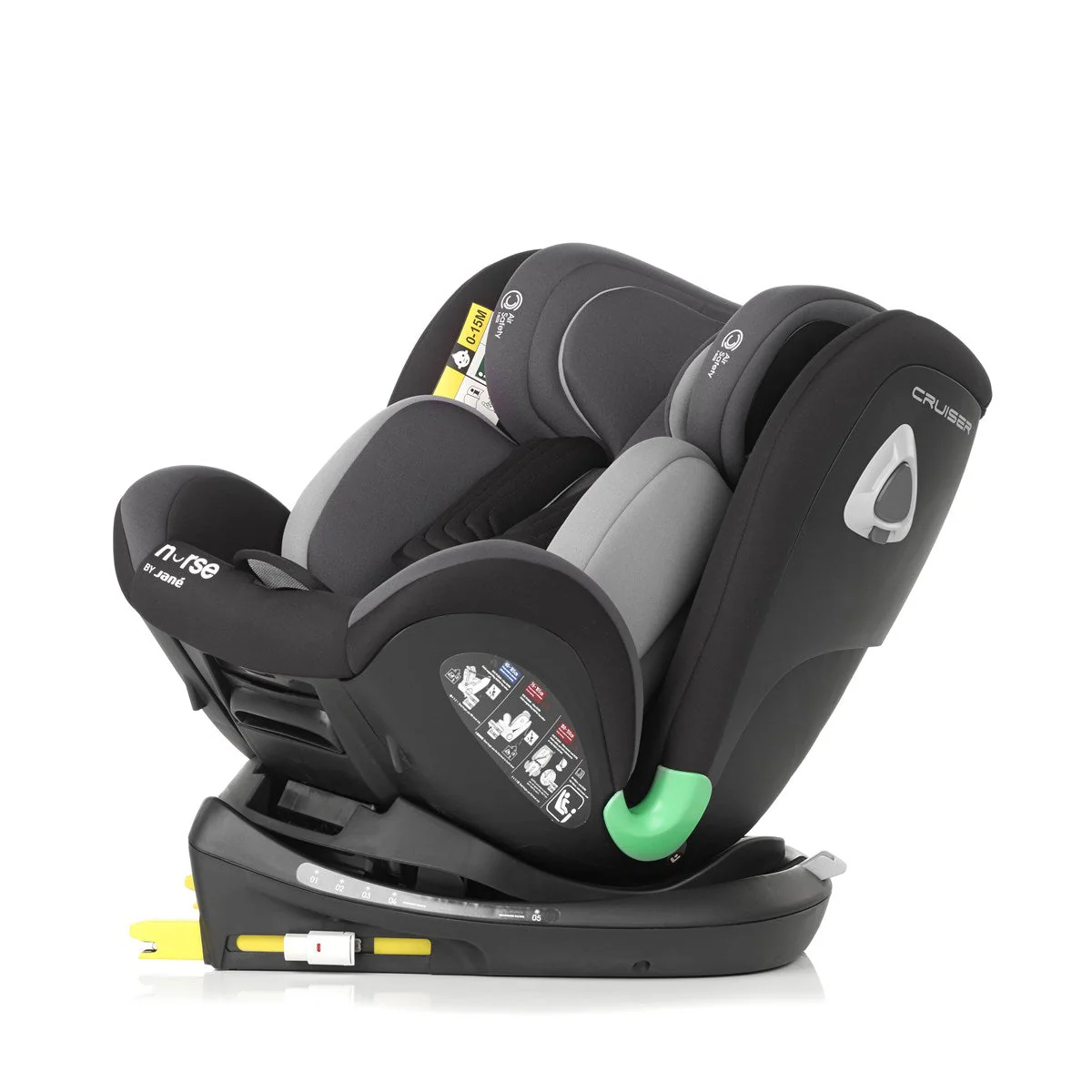 Nurse Cruiser 360 Swivel i-Size Car Seat 40-150cm, 0-12 Years - Image 8