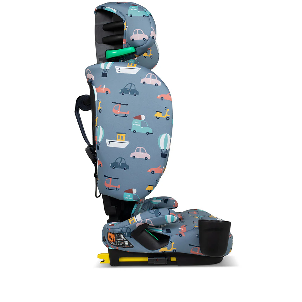 On The Go i-Size Travel Car Seat Itchy Feet Sky - Image 10