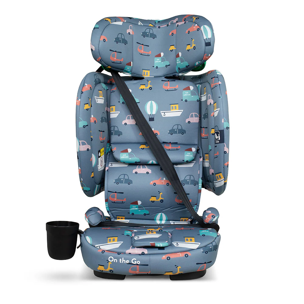 On The Go i-Size Travel Car Seat Itchy Feet Sky - Image 7