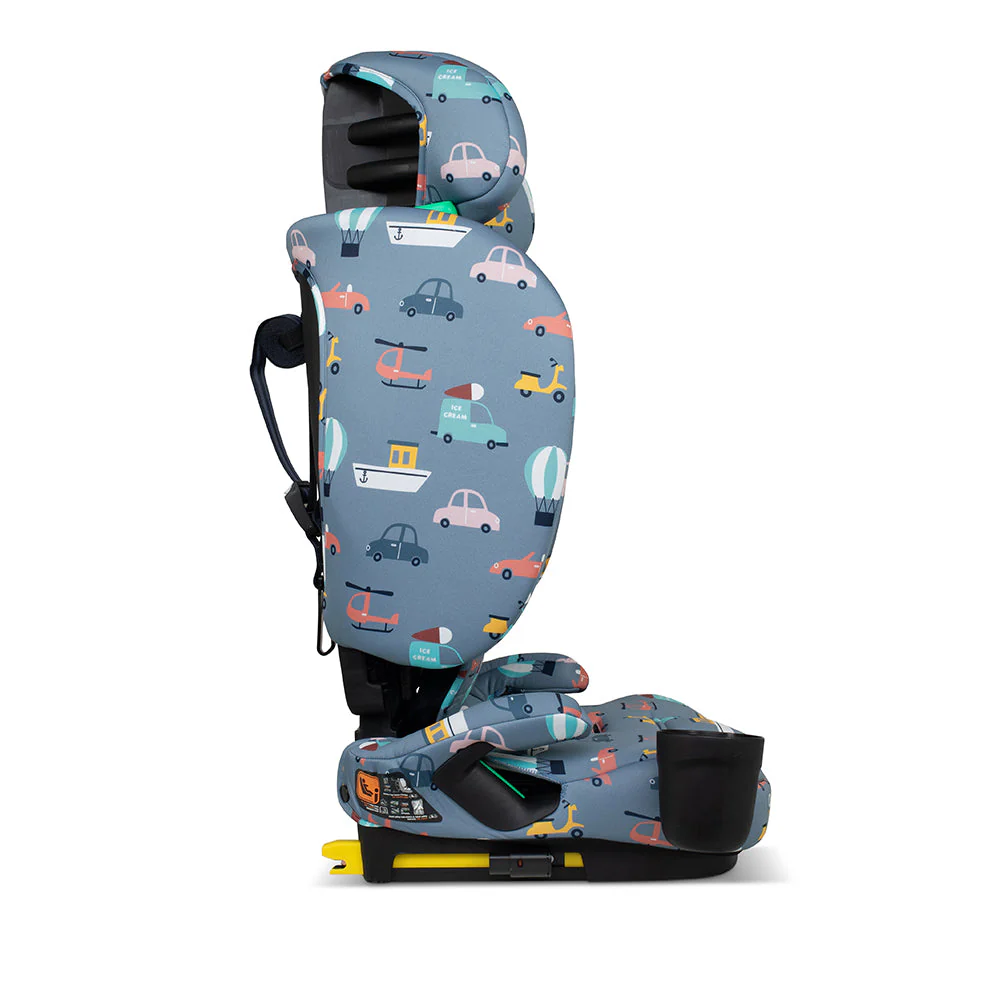 On The Go i-Size Travel Car Seat Itchy Feet Sky - Image 9
