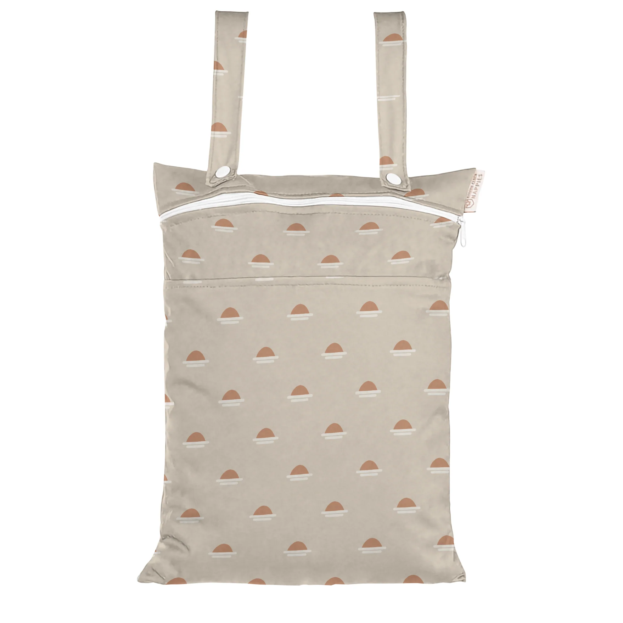 Out & About Double Pocket Nappy Wet Bag - Golden Hour