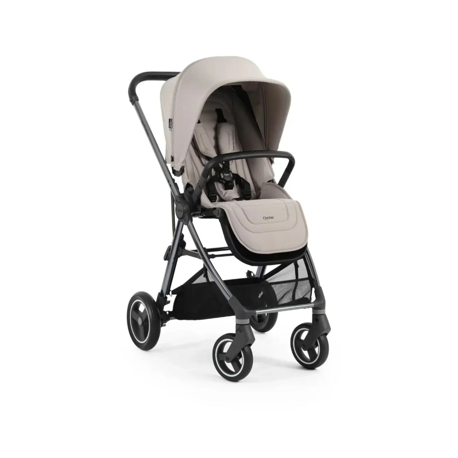 Oyster Gravity+ Stroller 9 pcs Bundle - Stone - Image 3