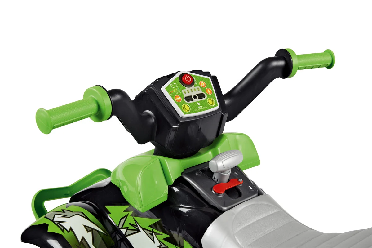 Peg Perego Corral T-Rex 330W 12 Volt Electric Quad, 3+ years, Green - Image 10