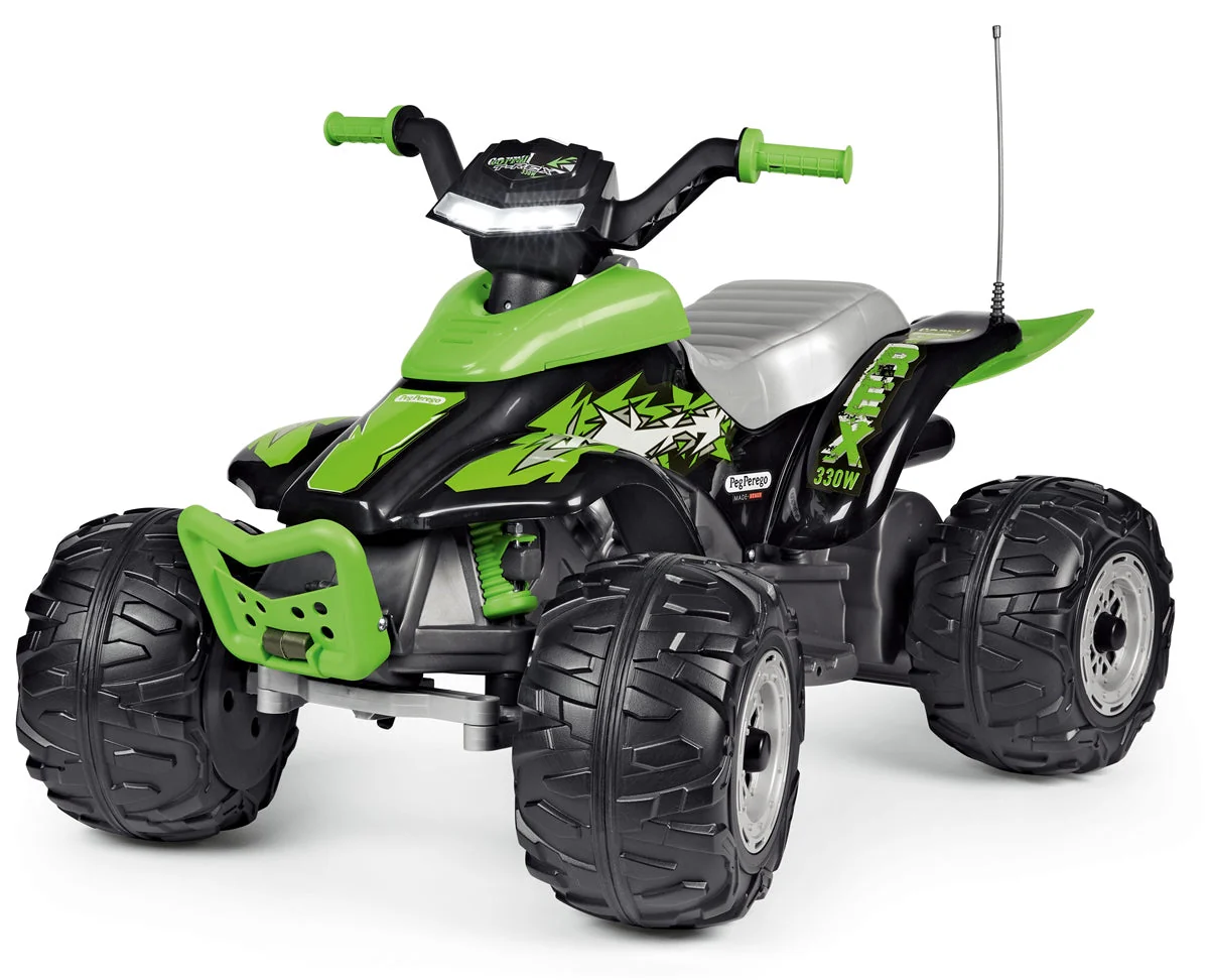 Peg Perego Corral T-Rex 330W 12 Volt Electric Quad, 3+ years, Green - Image 14