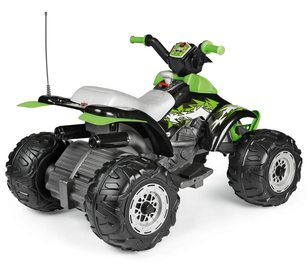 Peg Perego Corral T-Rex 330W 12 Volt Electric Quad, 3+ years, Green - Image 16