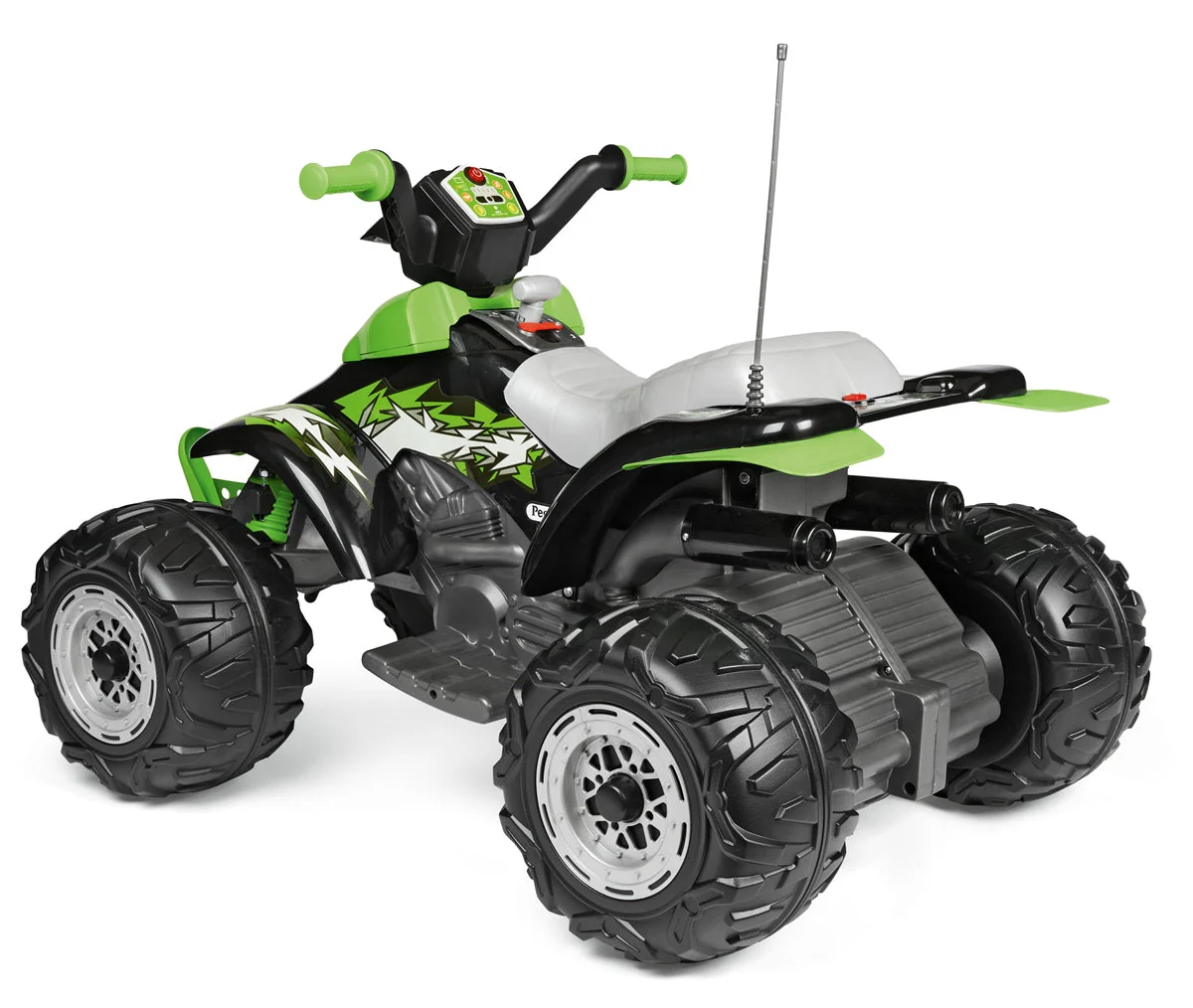 Peg Perego Corral T-Rex 330W 12 Volt Electric Quad, 3+ years, Green - Image 17