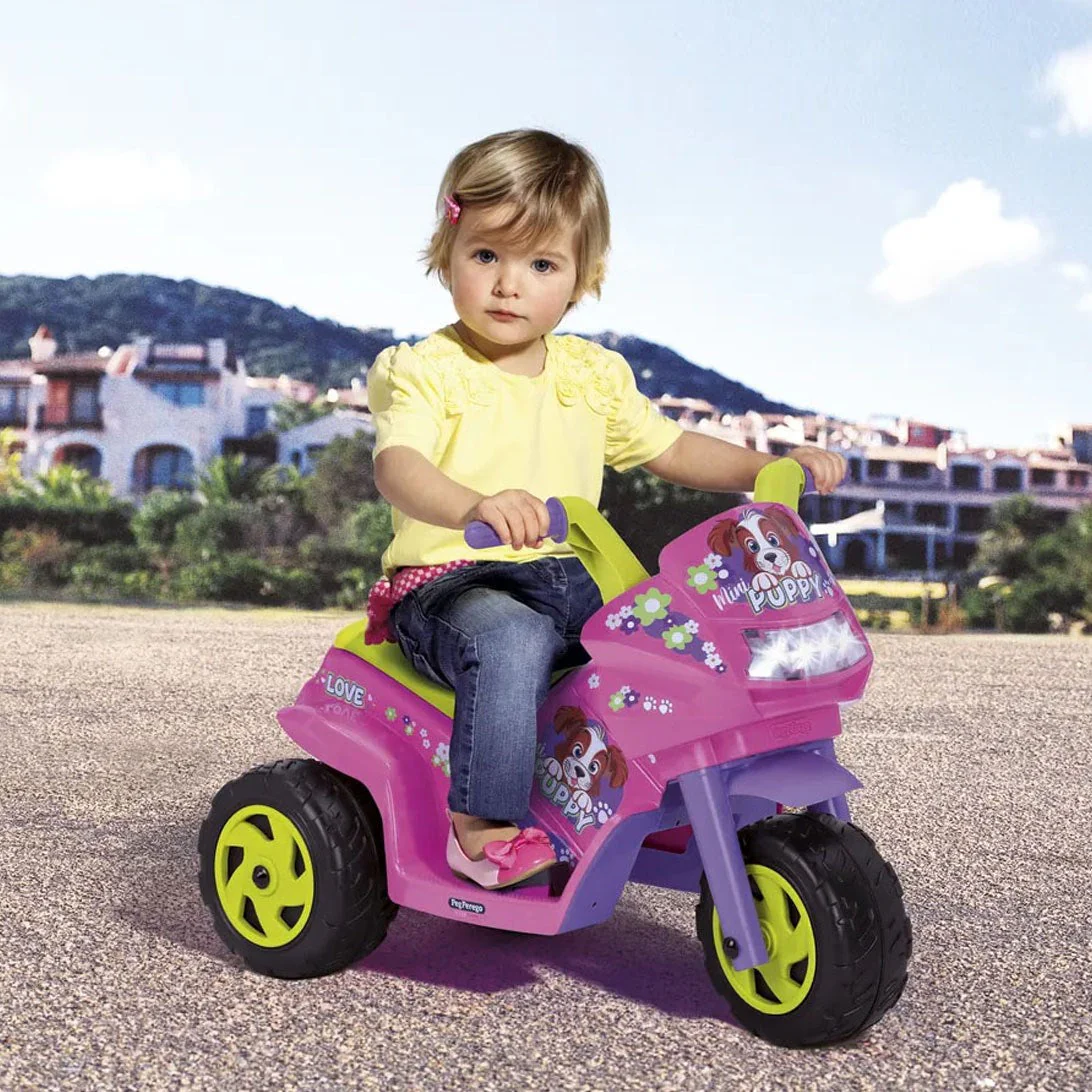 Peg Perego Mini Puppy 6V Electric Motorcycle for 1+ Years - Image 2