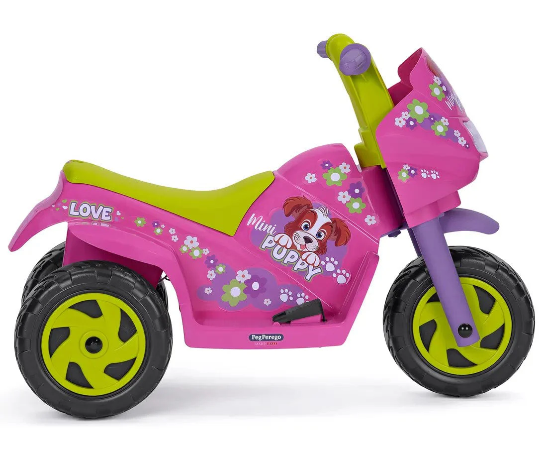 Peg Perego Mini Puppy 6V Electric Motorcycle for 1+ Years - Image 7