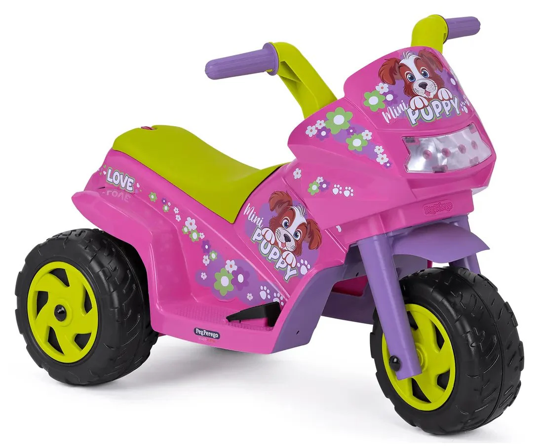 Peg Perego Mini Puppy 6V Electric Motorcycle for 1+ Years - Image 9