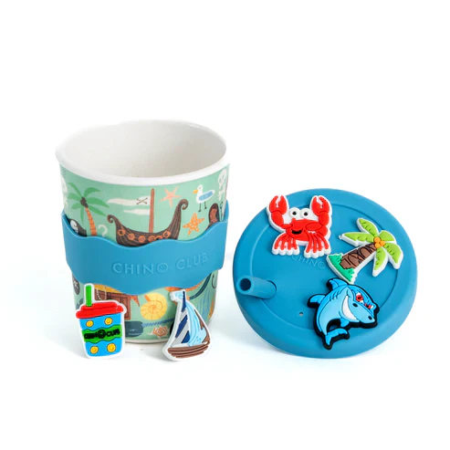Pirate Chino Charm Cup 8oz (STRAW INCLUDED) - Image 3