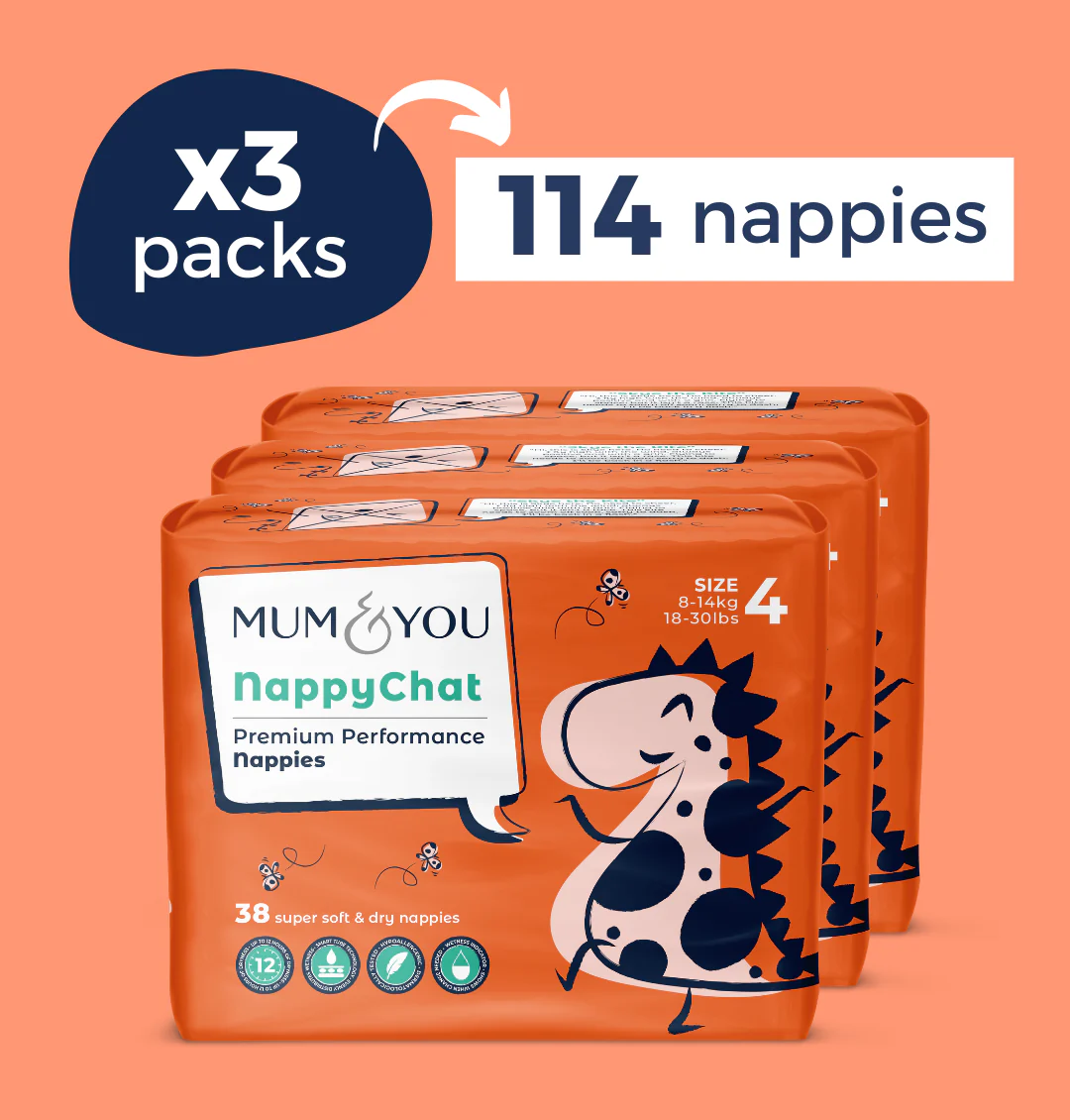 Premium Performance Nappies - Image 16