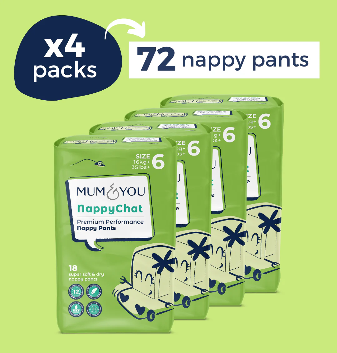 Premium Performance Nappy Pants - Image 14