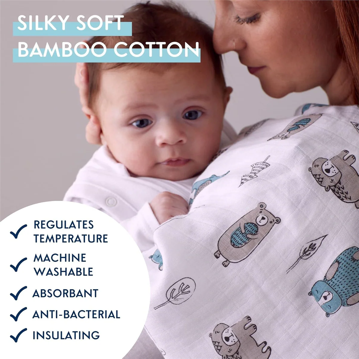 PurFlo 2 Pack Large Muslin Set - Image 3