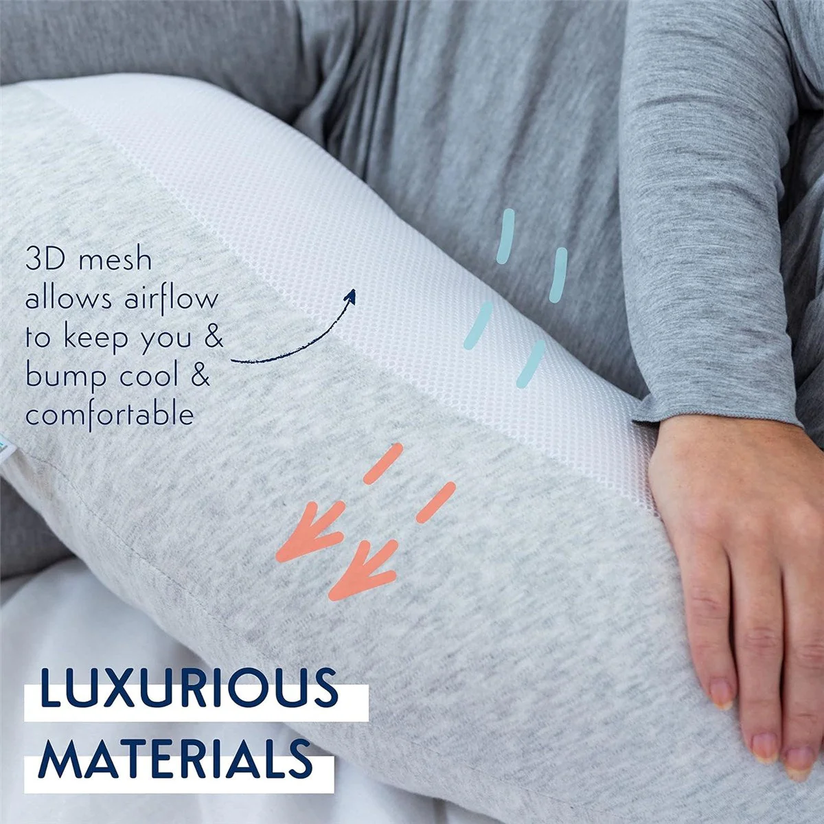PurFlo Breathe Pregnancy Pillow - Image 4