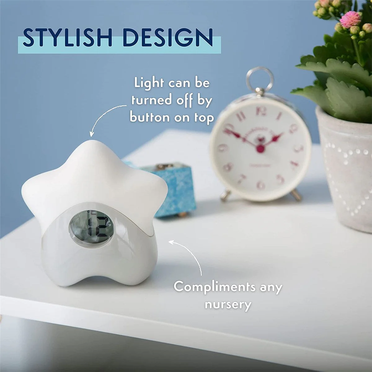 PurFlo Starlight Colour Changing Room Thermometer - Image 8