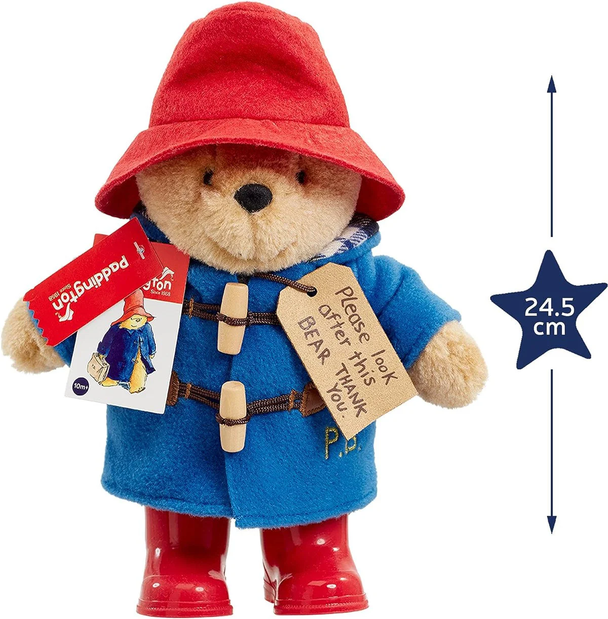 Rainbow Designs Classic Paddington Bear with Boots - Image 4