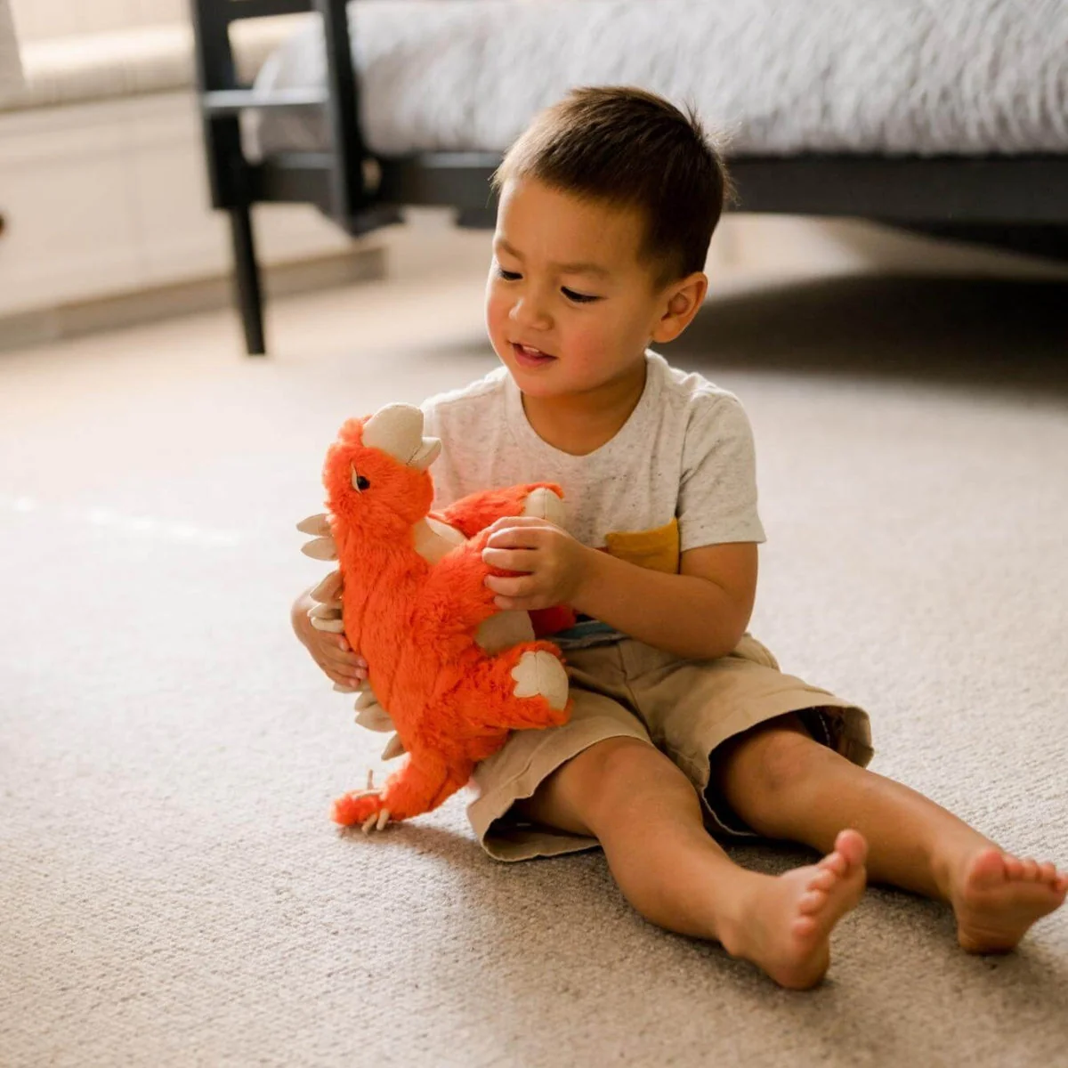 Rainbow Designs Dinoriffic Stegosaurus Textured Soft Toy - Image 3