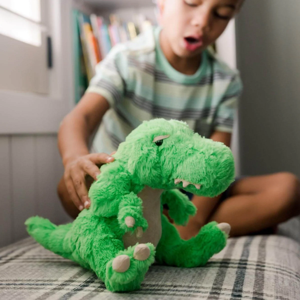 Rainbow Designs Dinoriffic T-rex Textured Soft Toy - Image 6