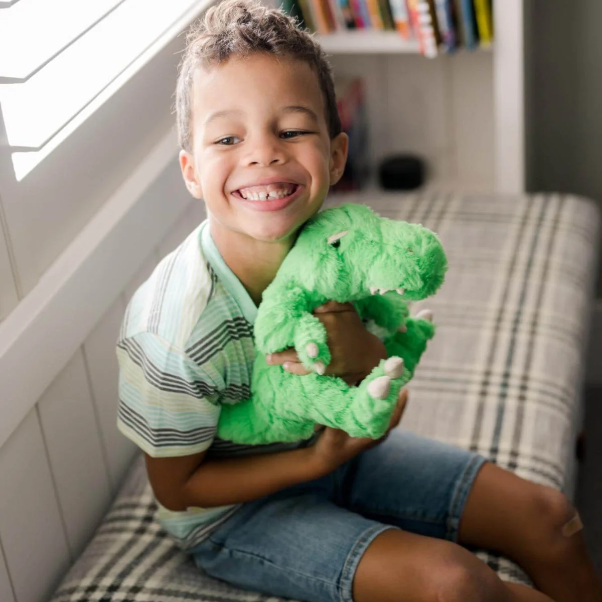 Rainbow Designs Dinoriffic T-rex Textured Soft Toy - Image 7