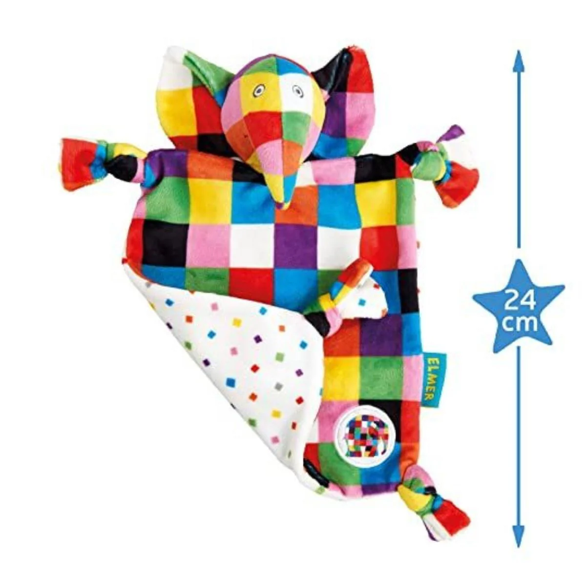 Rainbow Designs Elmer Comfort Blanket - Image 7