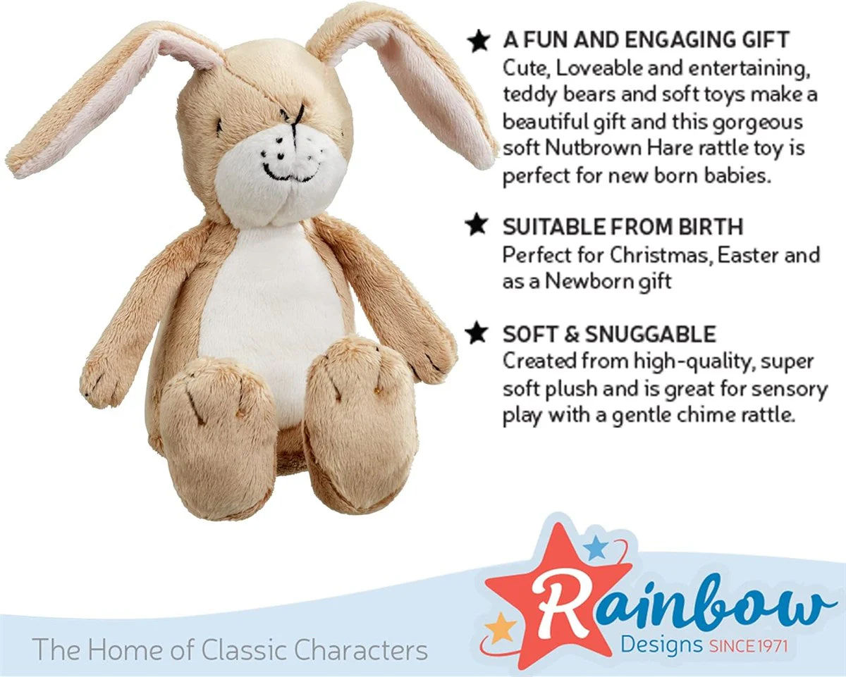 Rainbow Designs Guess How Much I Love You Soft Toy & Blanket Gift Set - Image 9