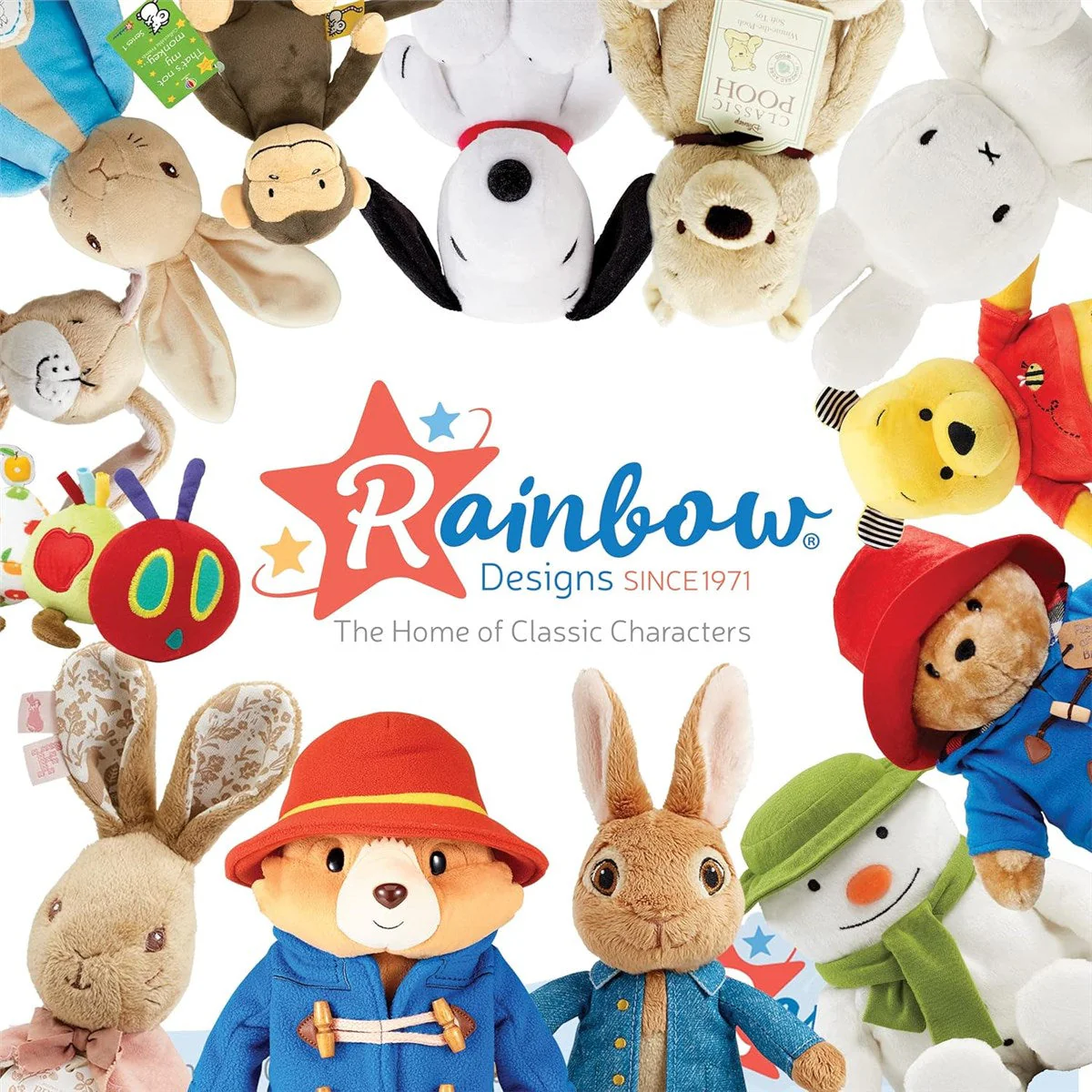 Rainbow Designs Large 34cm Classic Paddington Bear with Boots & Suitcase - Image 12