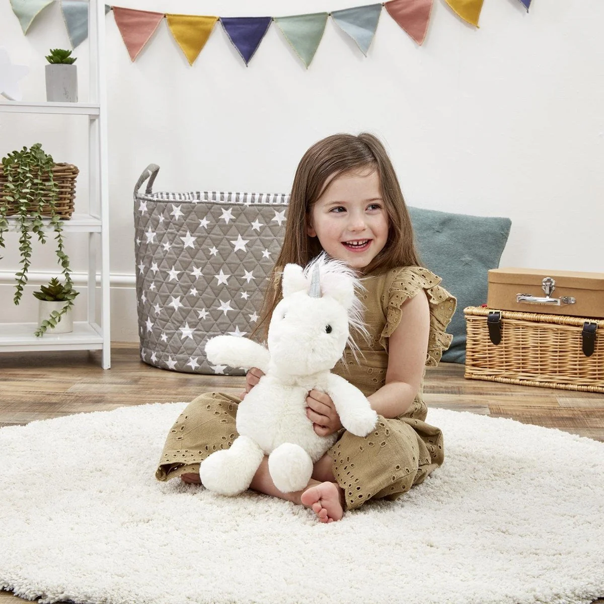 Rainbow Designs Little Luxuries Unicorn Soft Toy - Image 4