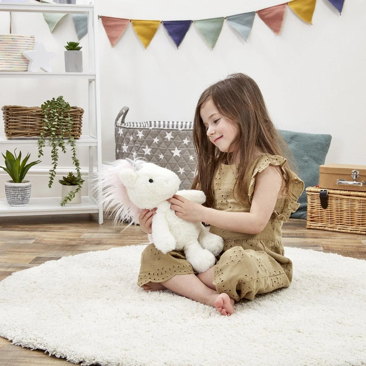 Rainbow Designs Little Luxuries Unicorn Soft Toy - Image 5
