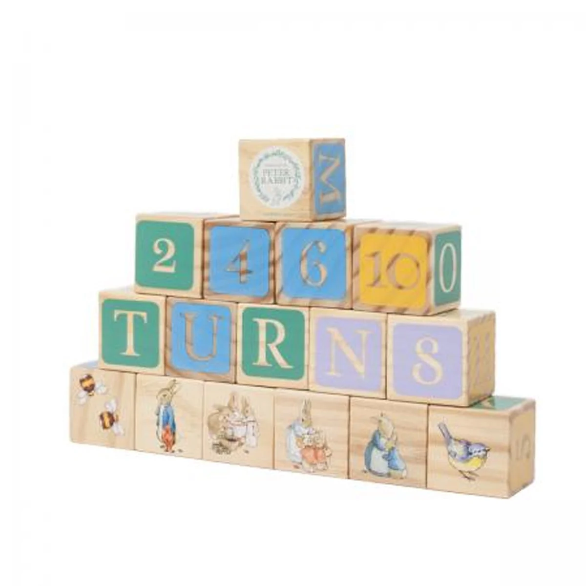 Rainbow Designs Peter Rabbit Wooden Picture Blocks - Image 3