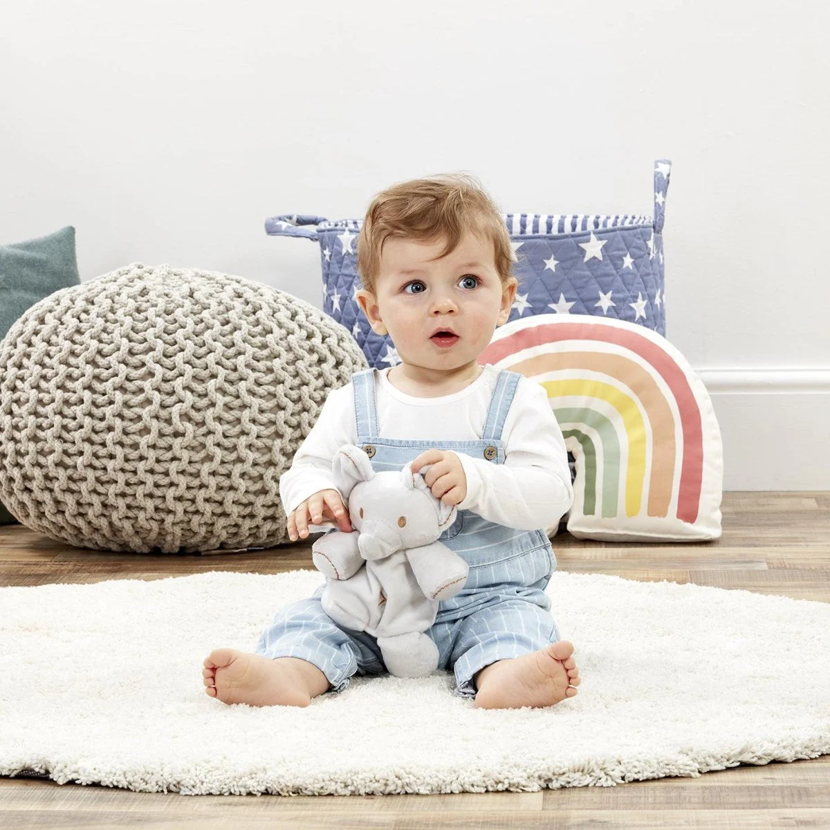 Rainbow Designs Safe & Soft Snuggle Crinkle Toy - Image 2