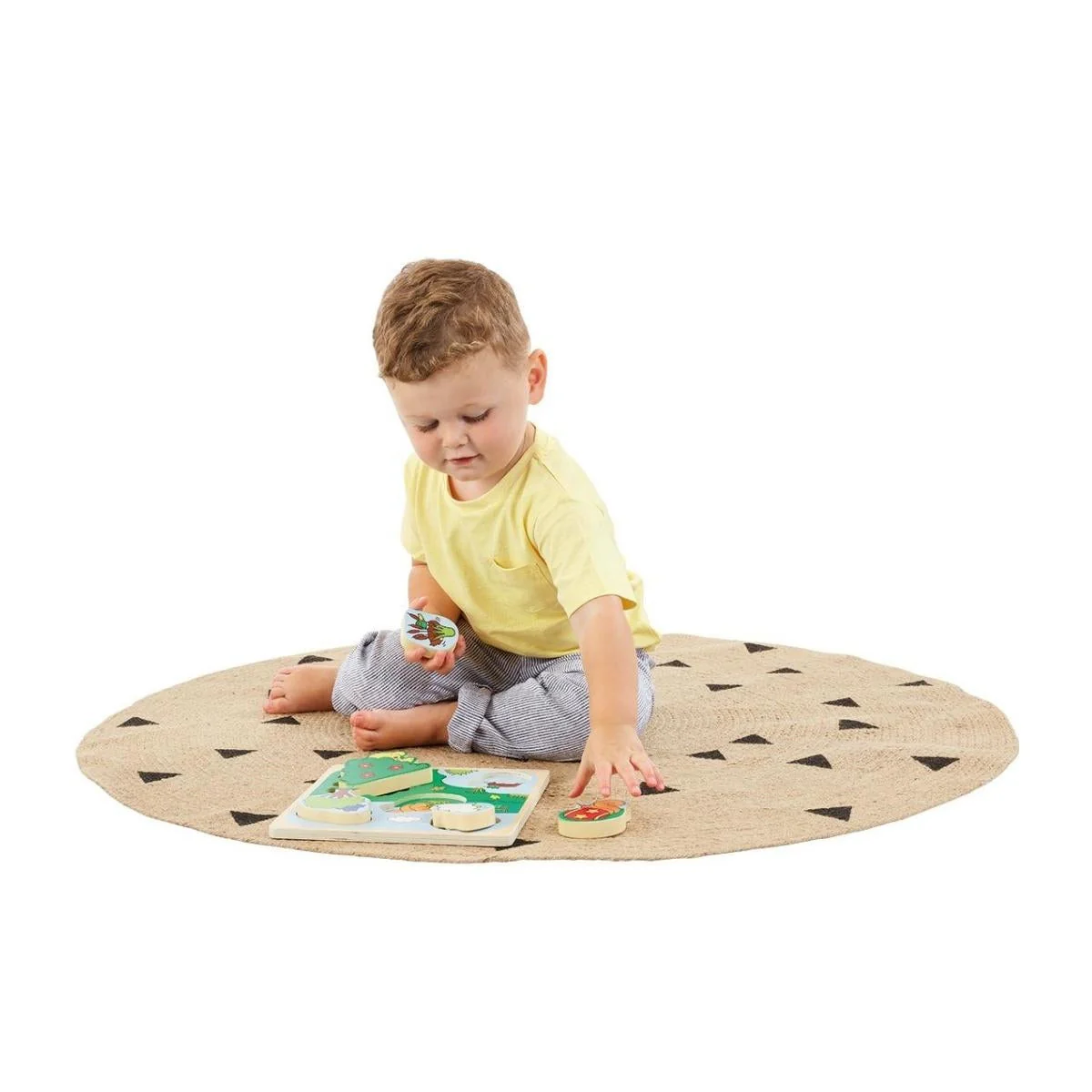Rainbow Designs Spot Wooden Shape Puzzle - Image 4
