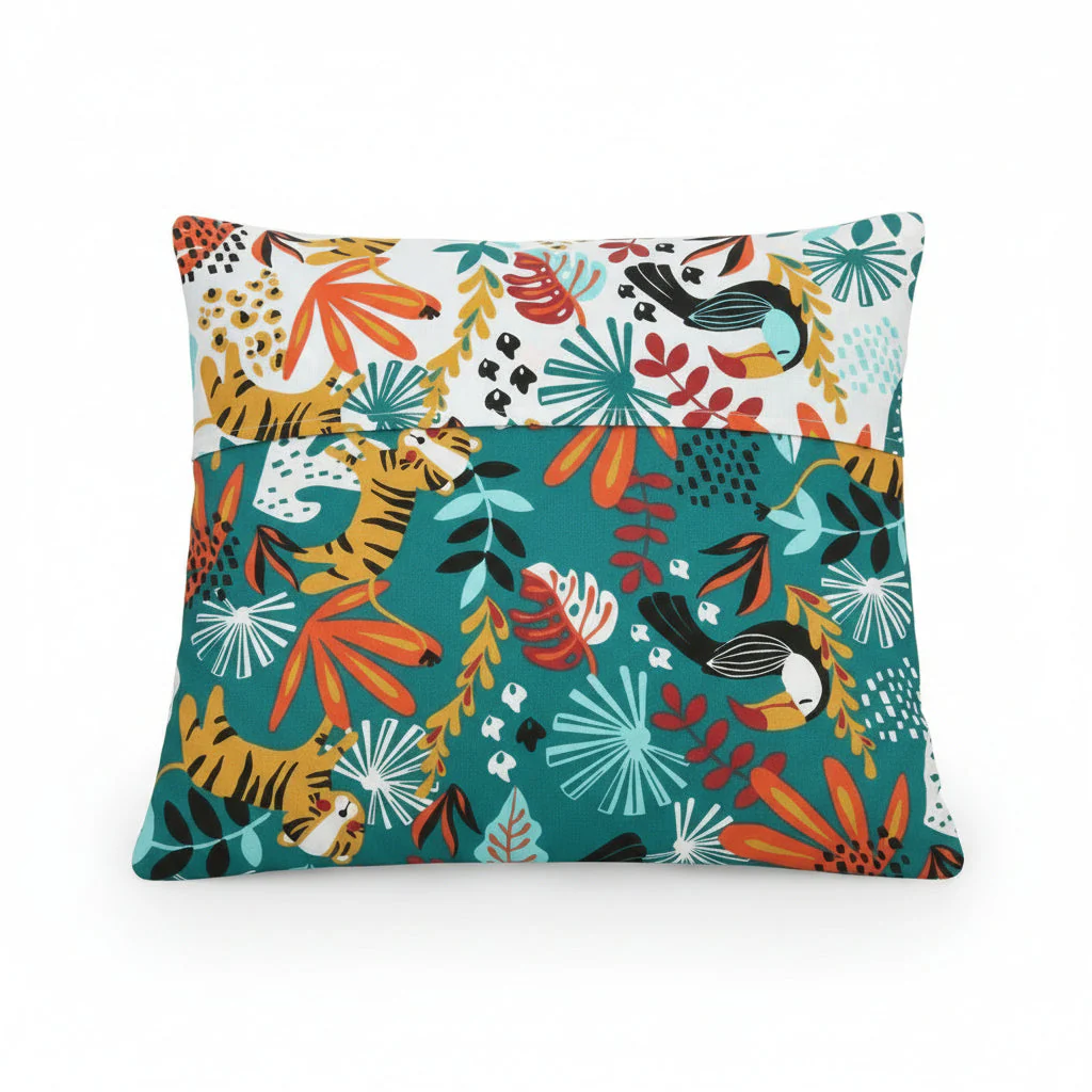 Rainforest Organic Cotton Junior All-in-One 4.0 Tog Quilt Bedding Set - Image 14