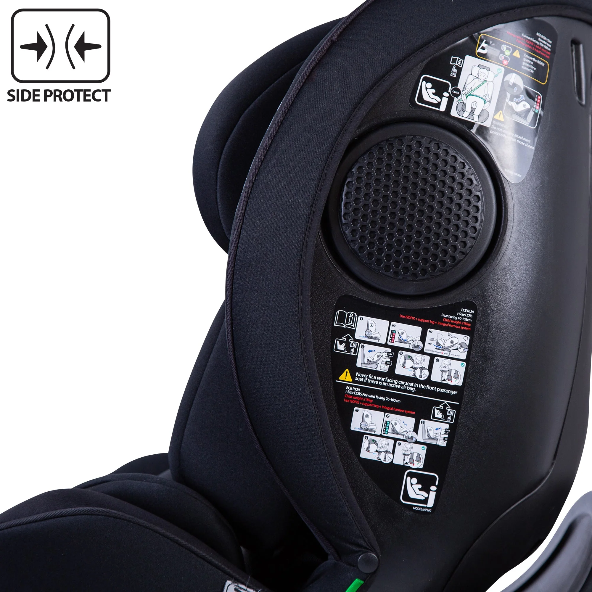 Red Kite Hoop 360 Every Stage i-Size Car Seat, 0-12 Years - Image 8