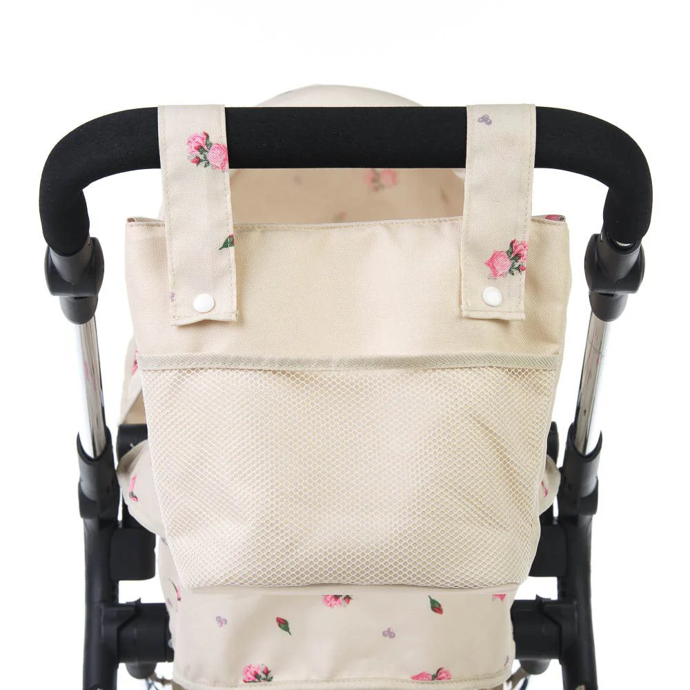 Roma Darcie Single Dolls Pram, Cream - Image 7