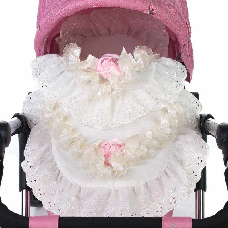 Roma Dolls Pram 2 Piece Bedding Set - Image 4