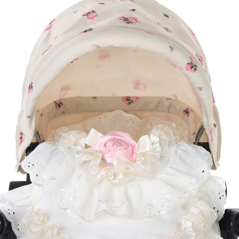 Roma Dolls Pram 2 Piece Bedding Set - Image 3