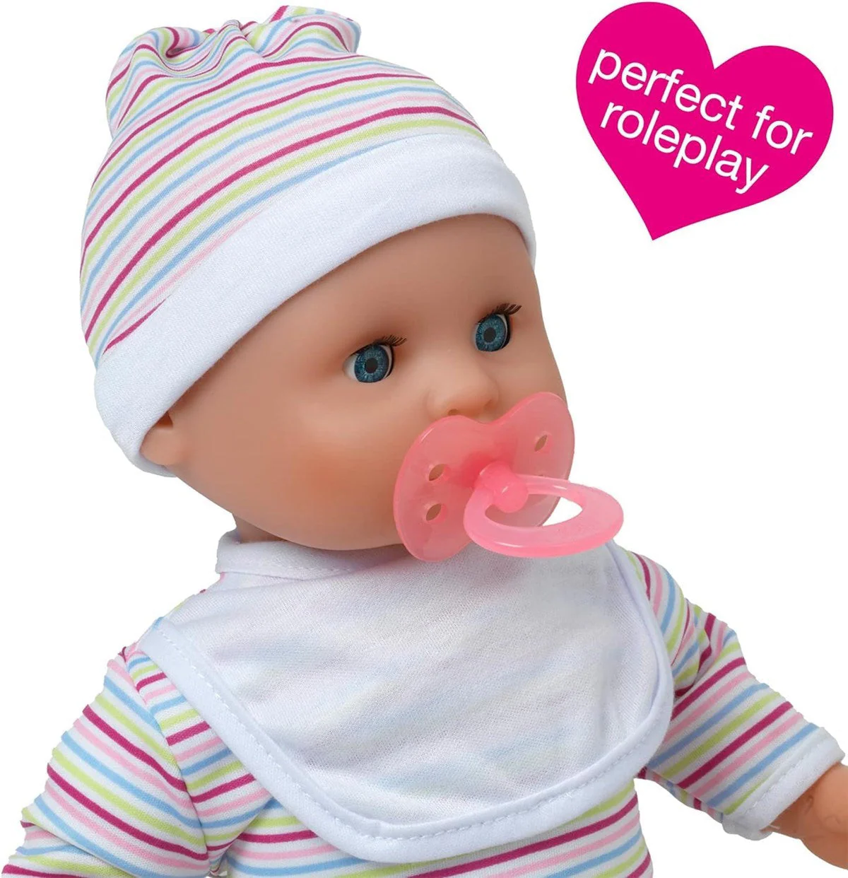 Roma Stephanie Dolls Pram Bundle with Pram / Pushchair, Doll, Highchair, Bag, Parasol & Pram set - Image 2