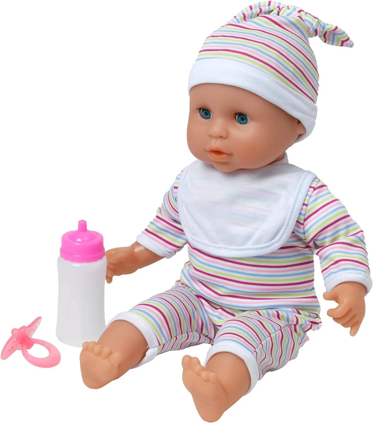 Roma Stephanie Dolls Pram Bundle with Pram / Pushchair, Doll, Highchair, Bag, Parasol & Pram set - Image 3