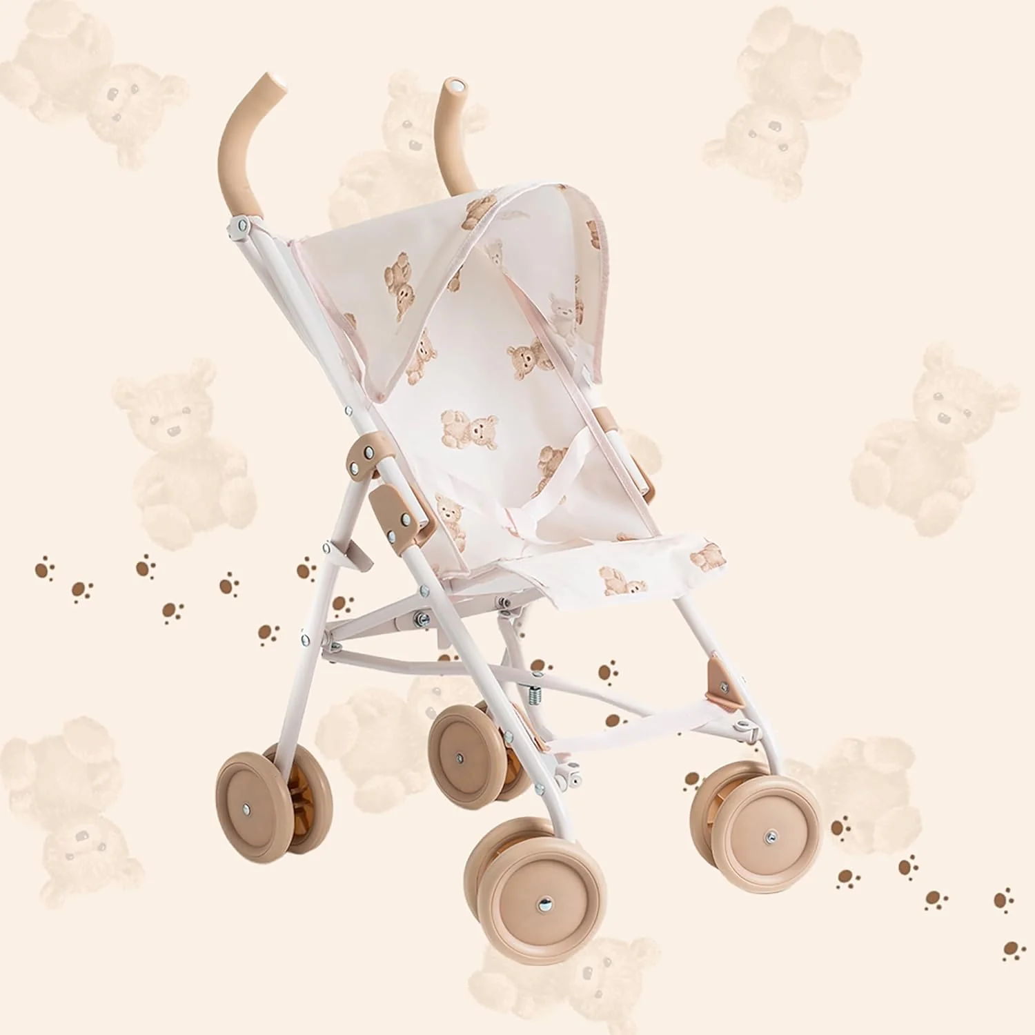 Roma Teddy Dolls XL Umbrella Buggy for Dolls Up to 42cm - Image 5
