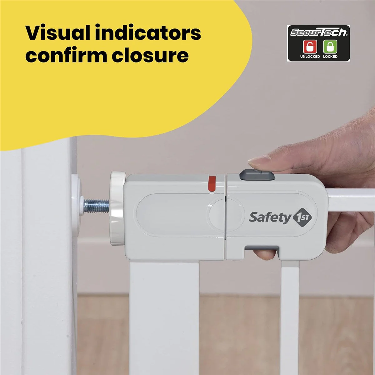 Safety 1st Auto Close Pressure Fit Safety Gate (73-80cm). - Image 5
