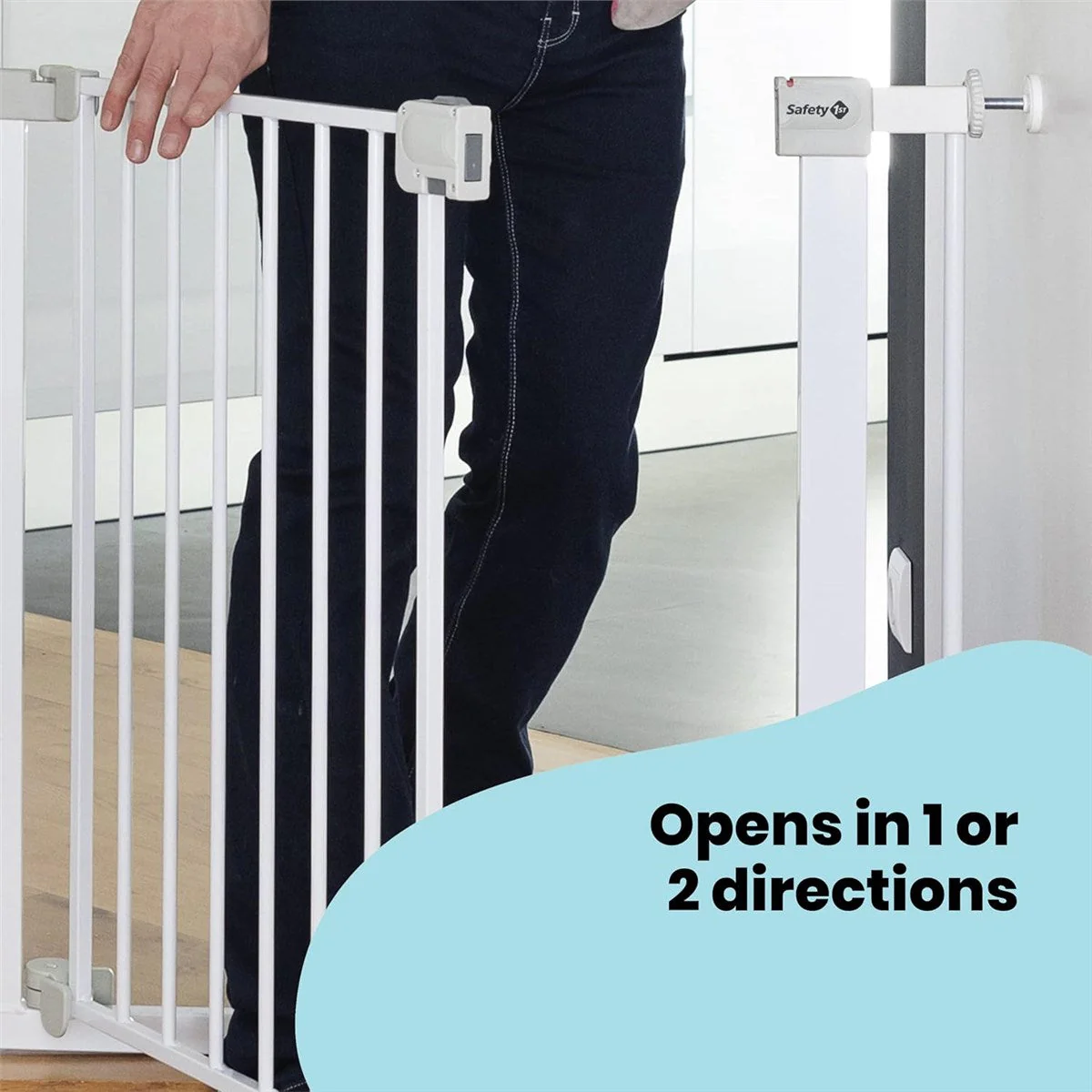 Safety 1st Auto Close Pressure Fit Safety Gate (73-80cm). - Image 6
