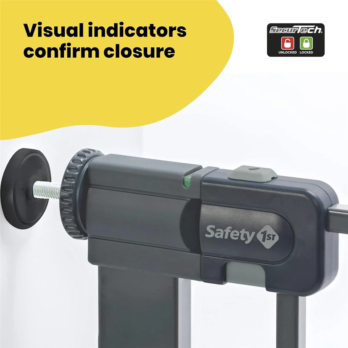 Safety 1st SecureTech Easy Close Metal Pressure Safety Gate (73-80cm) - Image 12