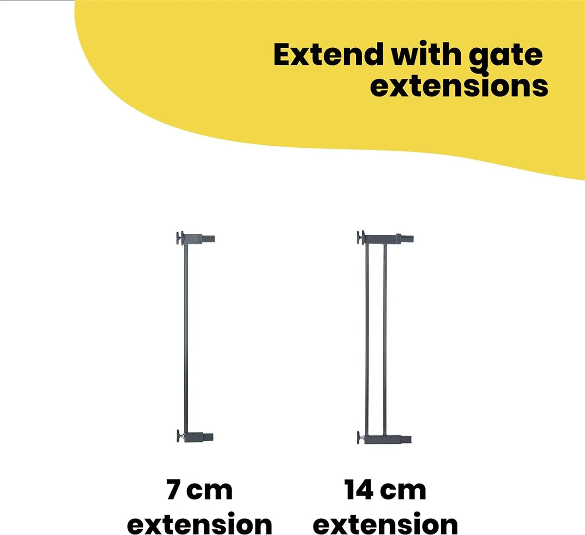 Safety 1st SecureTech Easy Close Metal Pressure Safety Gate (73-80cm) - Image 15