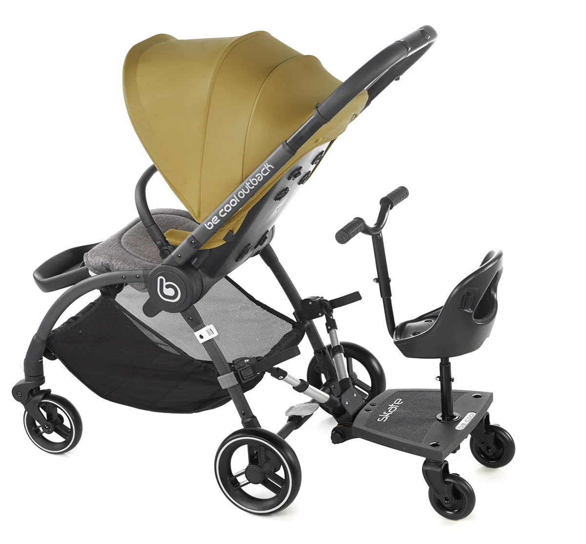 Seat Unit for Skate Buggy Platform - Converts Standing Board into Seated Ride-On - Image 15