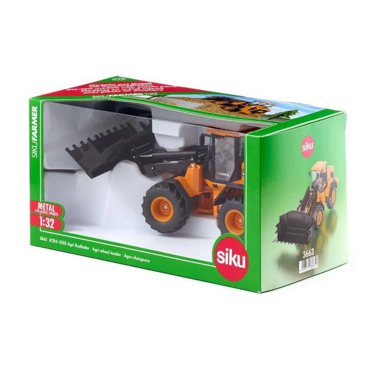 Siku JCB 435S Agri Wheel Loader - Image 5