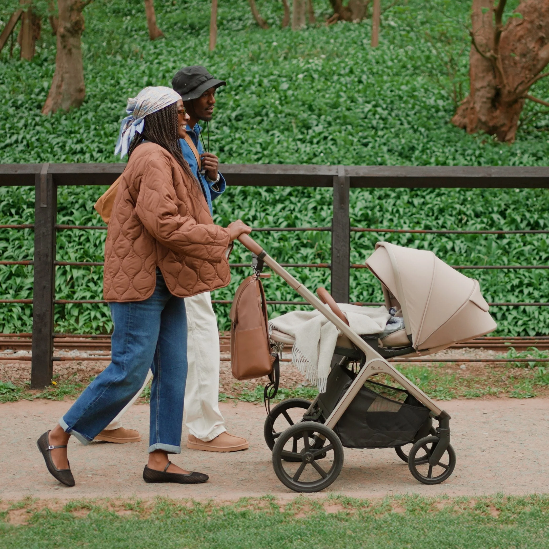Silver Cross Cove Pram + Accessory Bundle, Champagne - Image 14