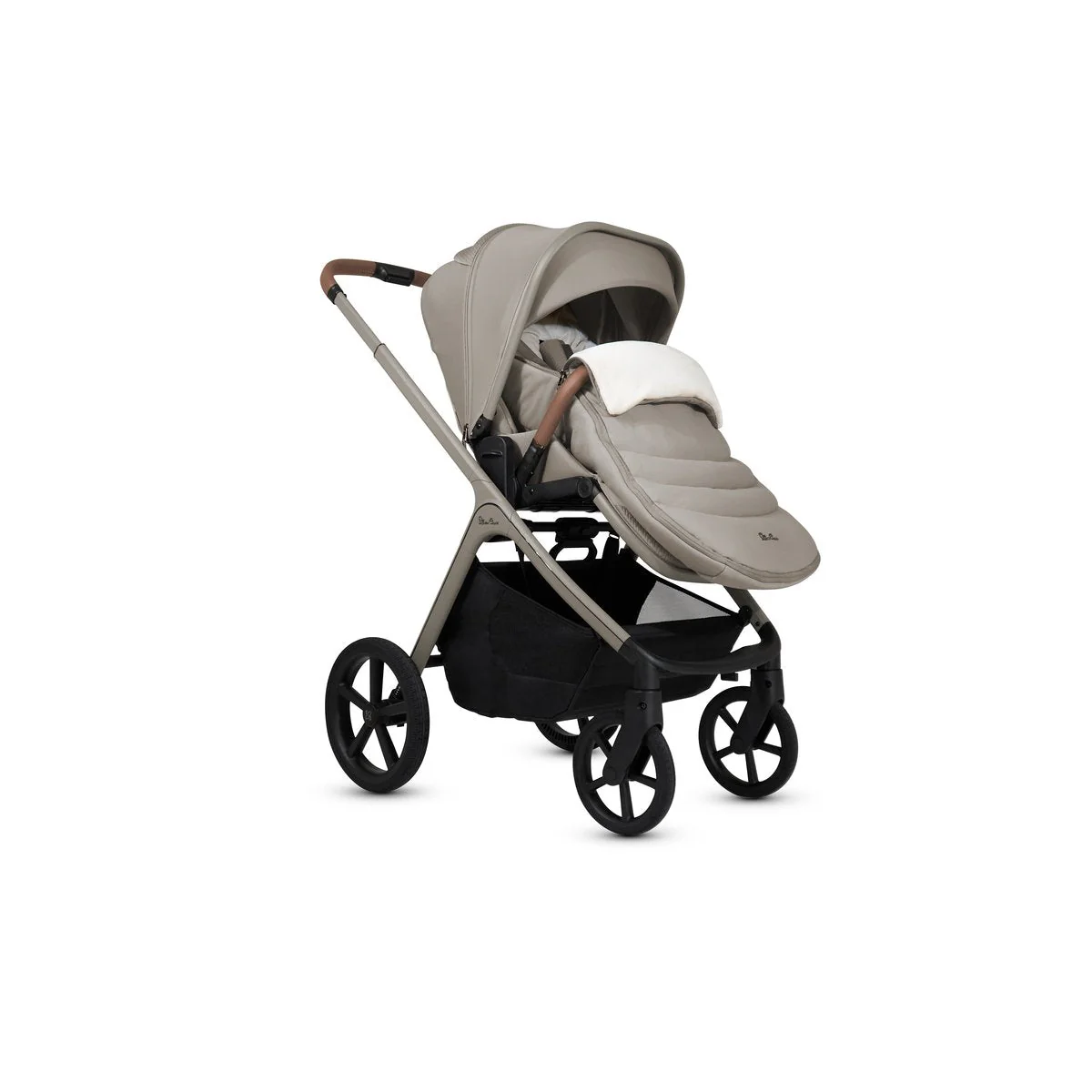 Silver Cross Cove Pram + Accessory Bundle, Champagne - Image 5